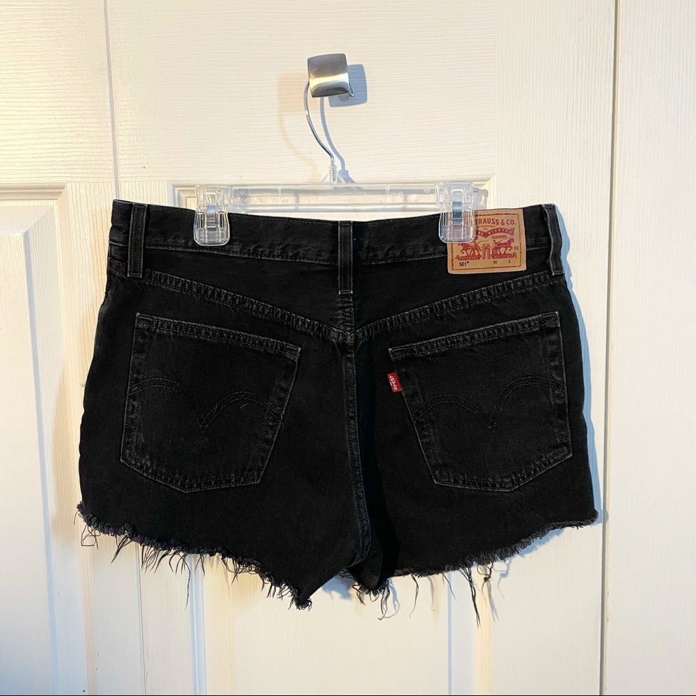 Black Levi Shorts